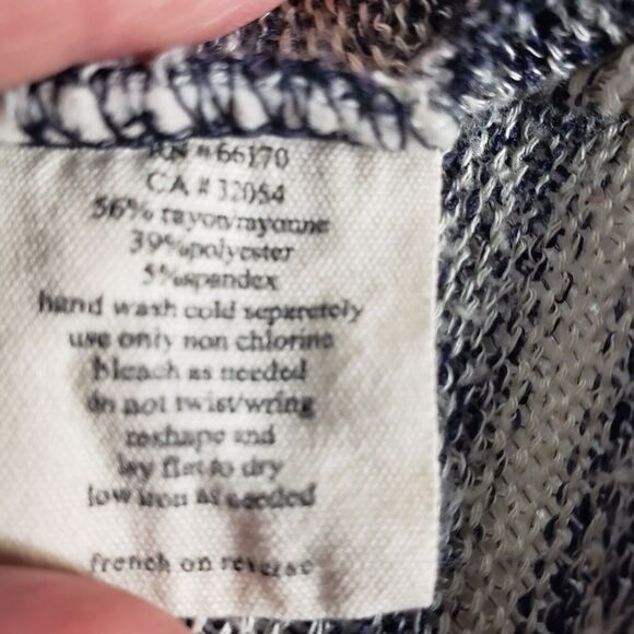 Urban Outfitters Pins and Needles Women Cardigan Sweater Large Open Front Stripe - Picture 9 of 10